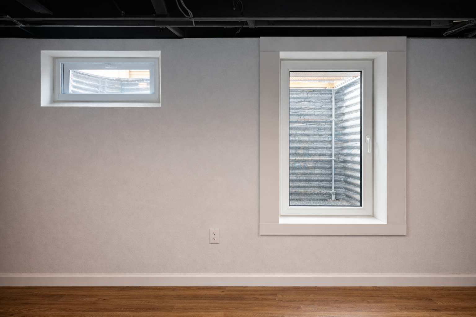 Egress Window Installation detail